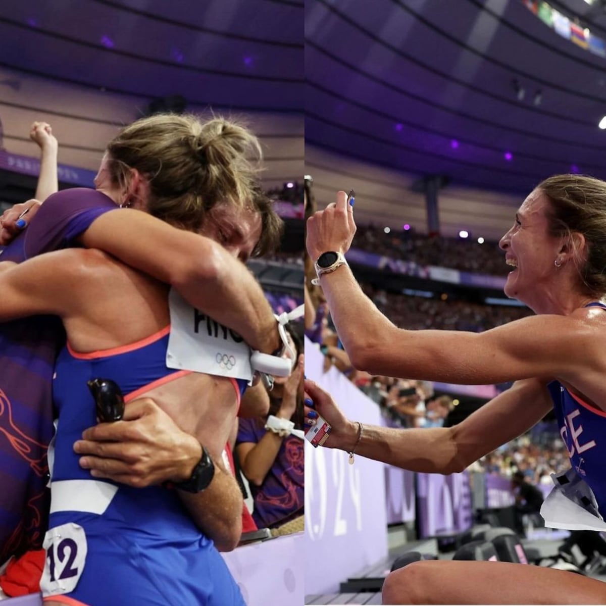 Algunos momentos románticos que nos dejaron los Juegos Olímpicos en París