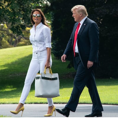 Melania Trump y su última lección de estilo