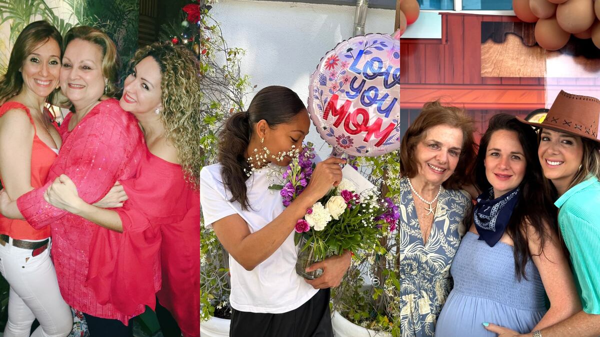 Personalidades panameñas que celebraron el Día de las Madres este domingo de mayo