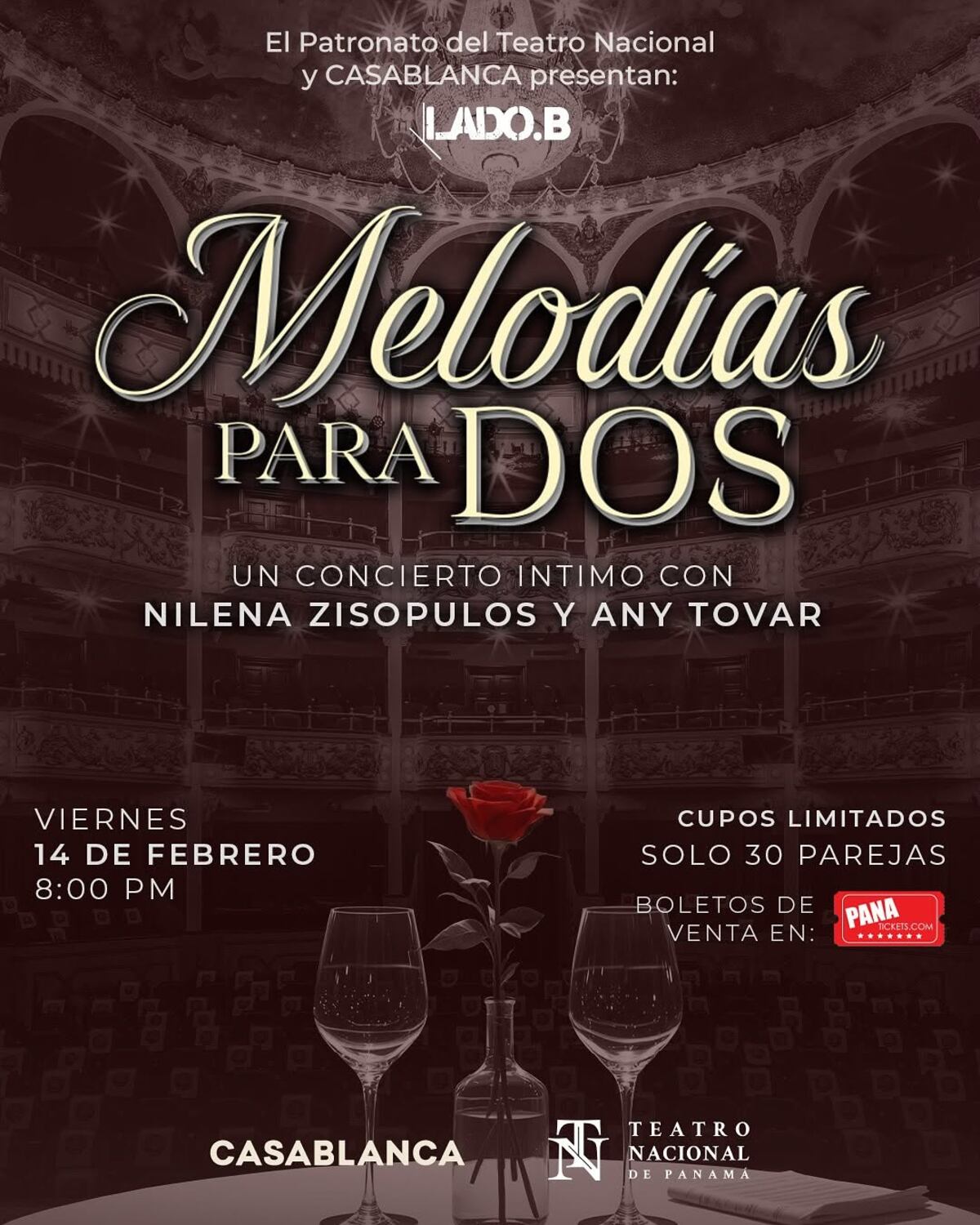 Cuatro ideas de citas para realizar en San Valentín en Panamá