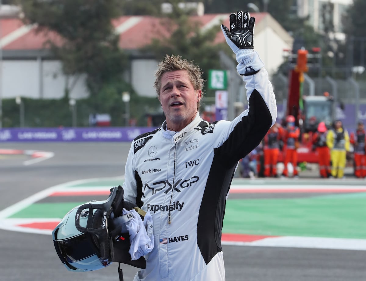 La aparición sorpresa de Brad Pitt y la panameña Sasha Nikyta: 5 momentos favoritos de la F1 en el Gran Premio de México