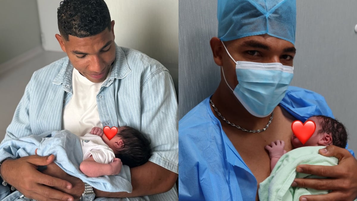 El portero panameño Orlando ‘Kuty’ Mosquera se convierte en papá de un niño