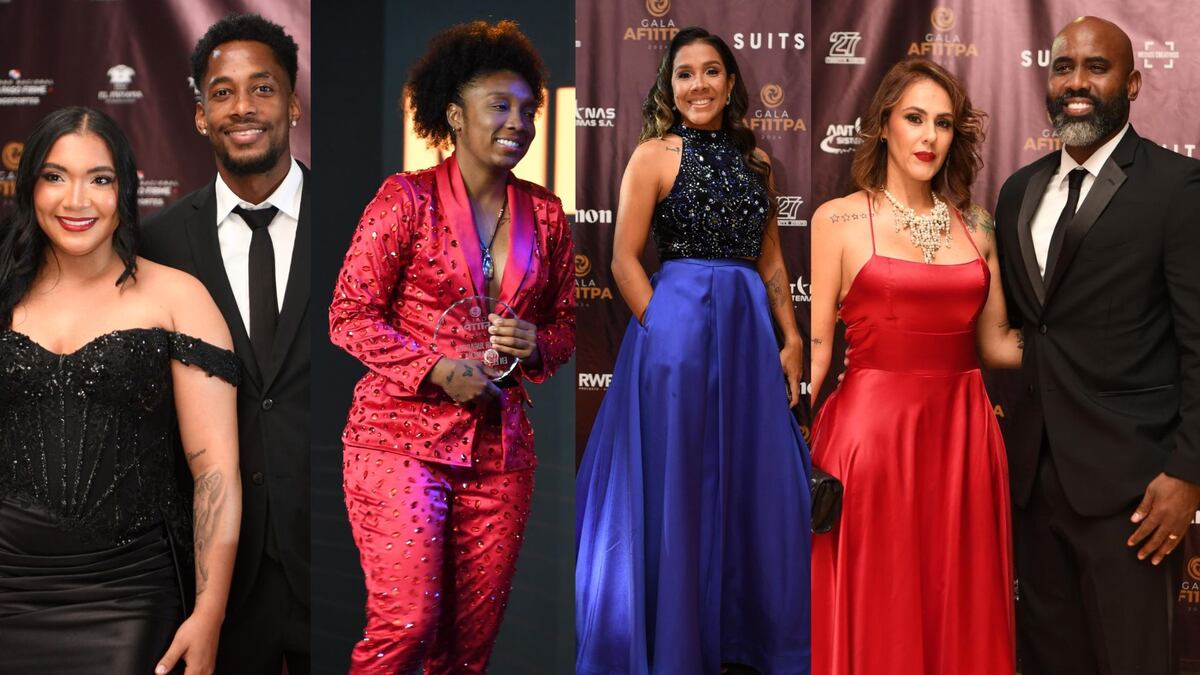 Así lucieron las estrellas de fútbol panameño en la alfombra roja de los premios Afutpa 2024
