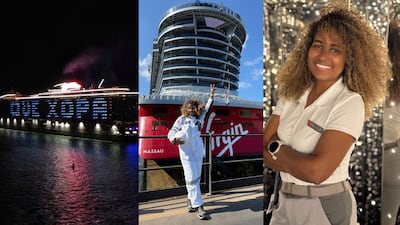 El saludo ‘Qué Xopa’ desde el crucero Brilliant Lady fue idea de la oficial colonense Shivany Donado