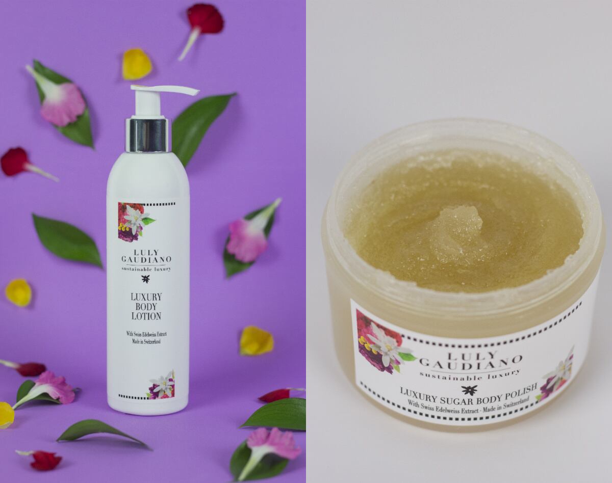 Luly Gaudiano, la panameña con una línea de cosmética en Suiza