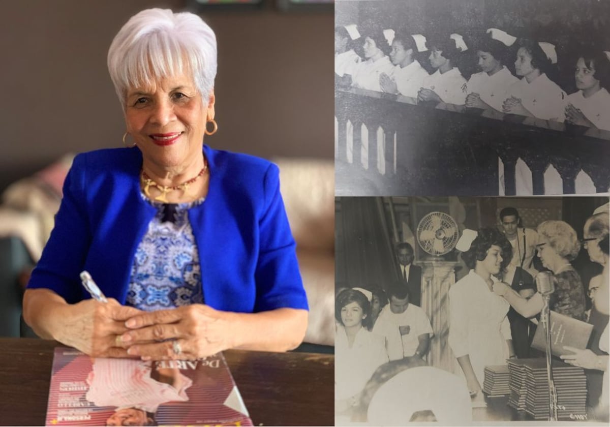 Elba Espinosa de Isaza, una enfermera que atendió a los jóvenes institutores heridos de la gesta del 9 de enero