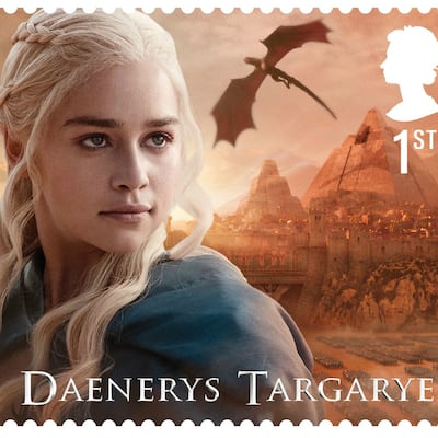 Sellos postales en honor a ‘Game of Thrones’