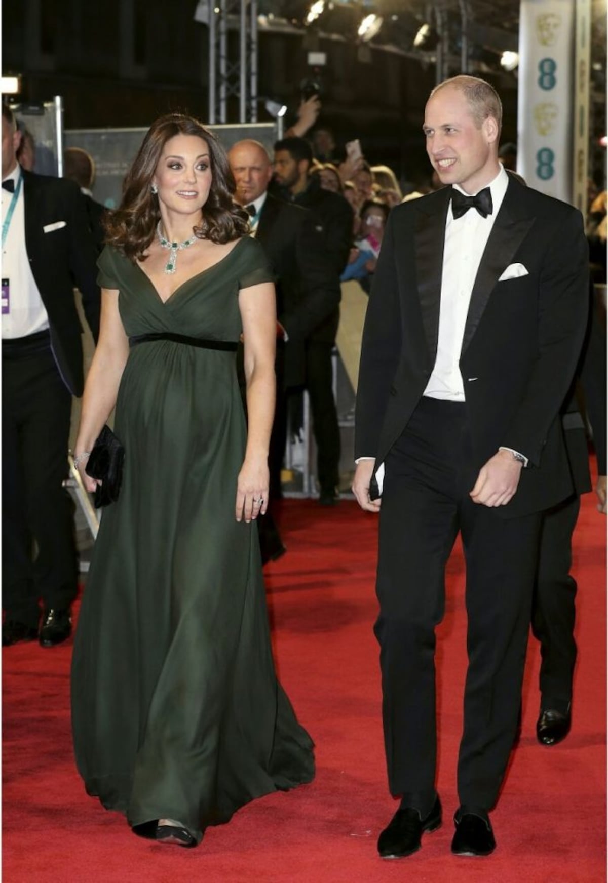La alfombra roja de los Bafta 2018