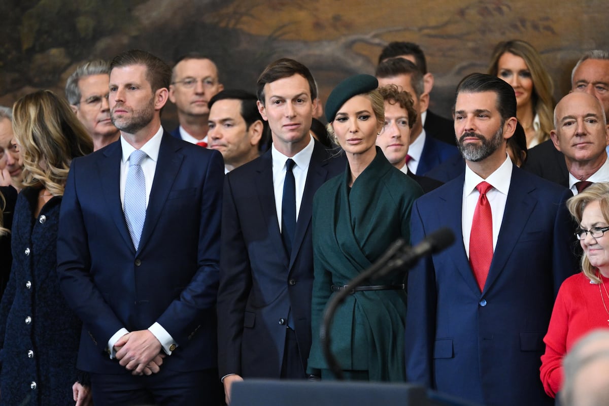 Ivanka Trump deslumbró con un estilo royal de Dior en la investidura de su padre Donald Trump 