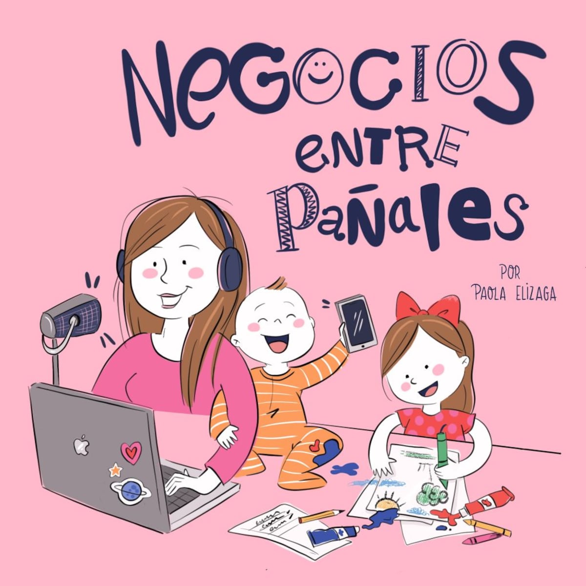 Tres podcast sobre maternidad y teletrabajo