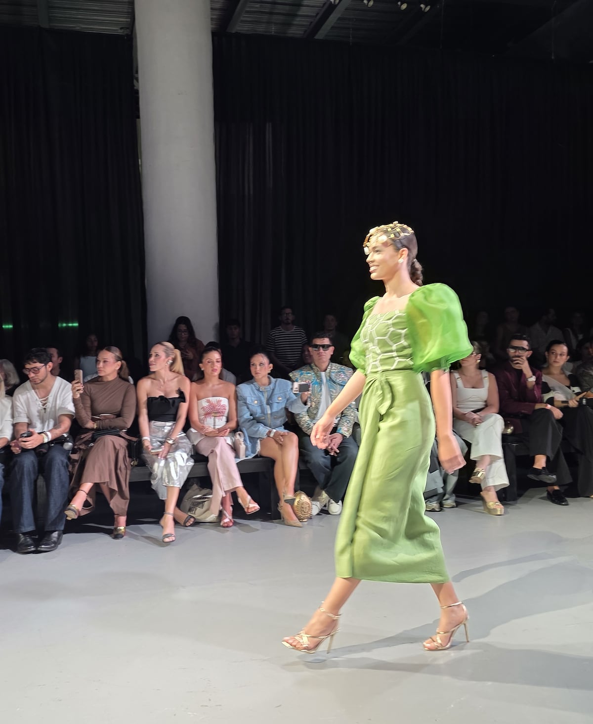 Conchas, olas y caballitos de mar, en la nueva colección de Breebaart presentada en Panamá Fashion Week 2026