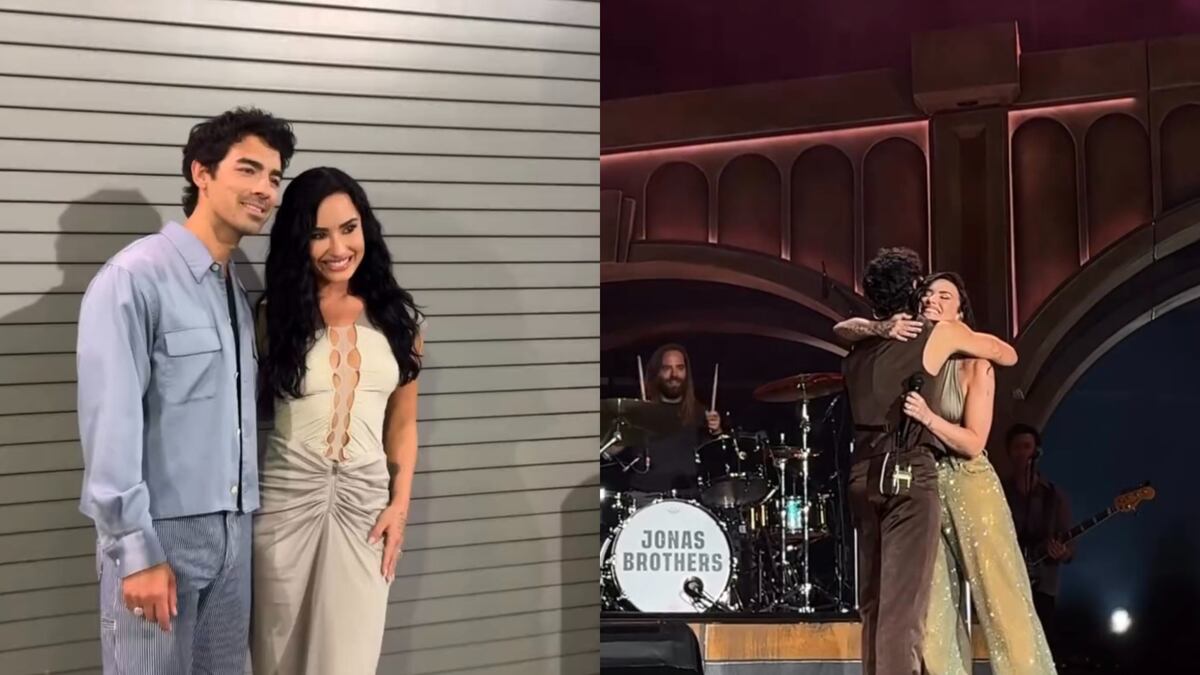 Joe Jonas y Demi Lovato se reencuentran para cantar en vivo éxitos de Camp Rock