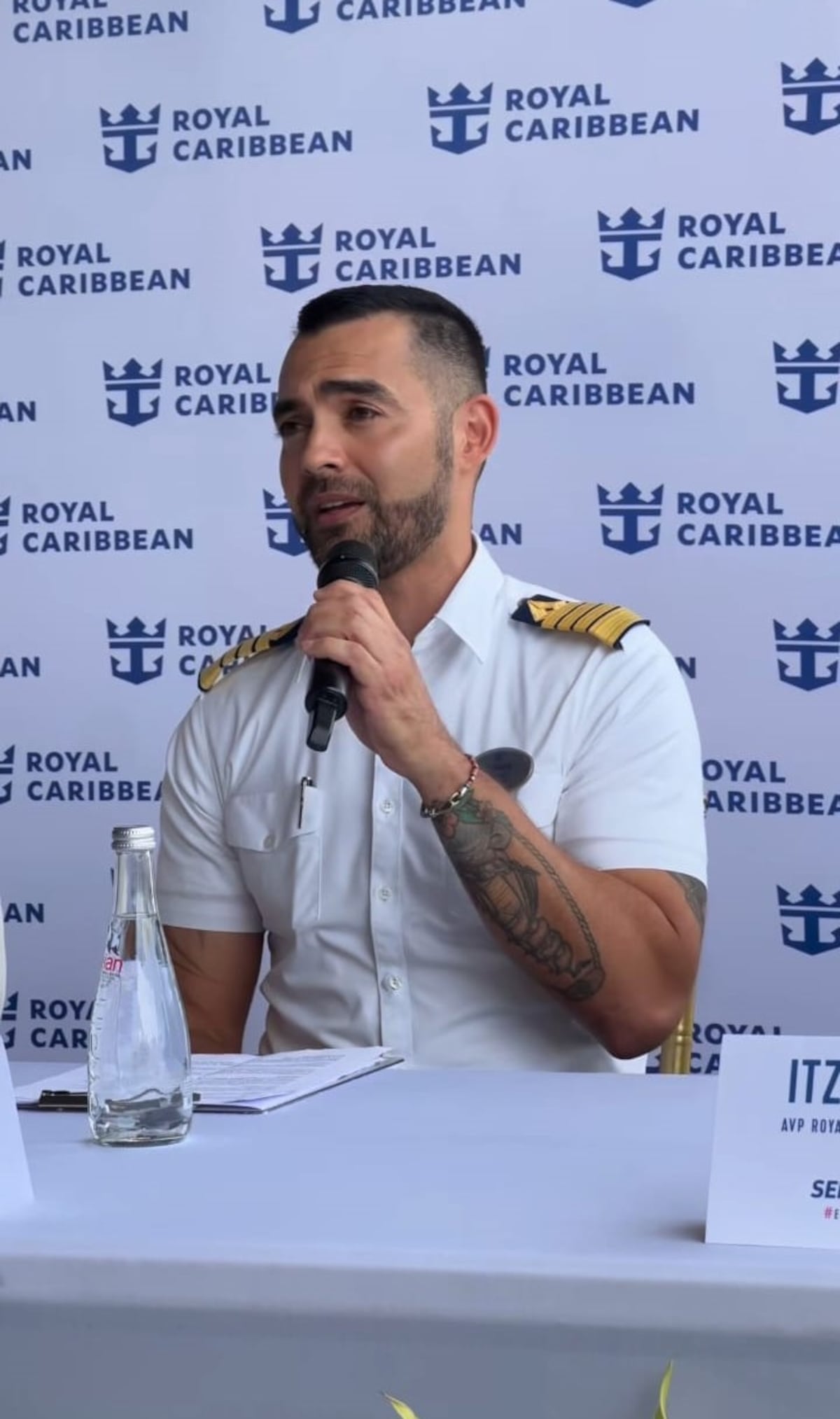 Carlos Díaz: el primer capitán panameño en la historia de los cruceros Royal Caribbean