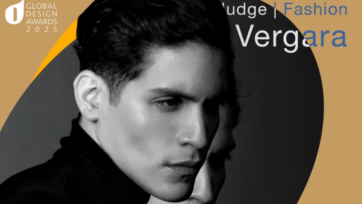 El diseñador panameño Tony Vergara será juez en la final de un concurso de diseño en Hong Kong