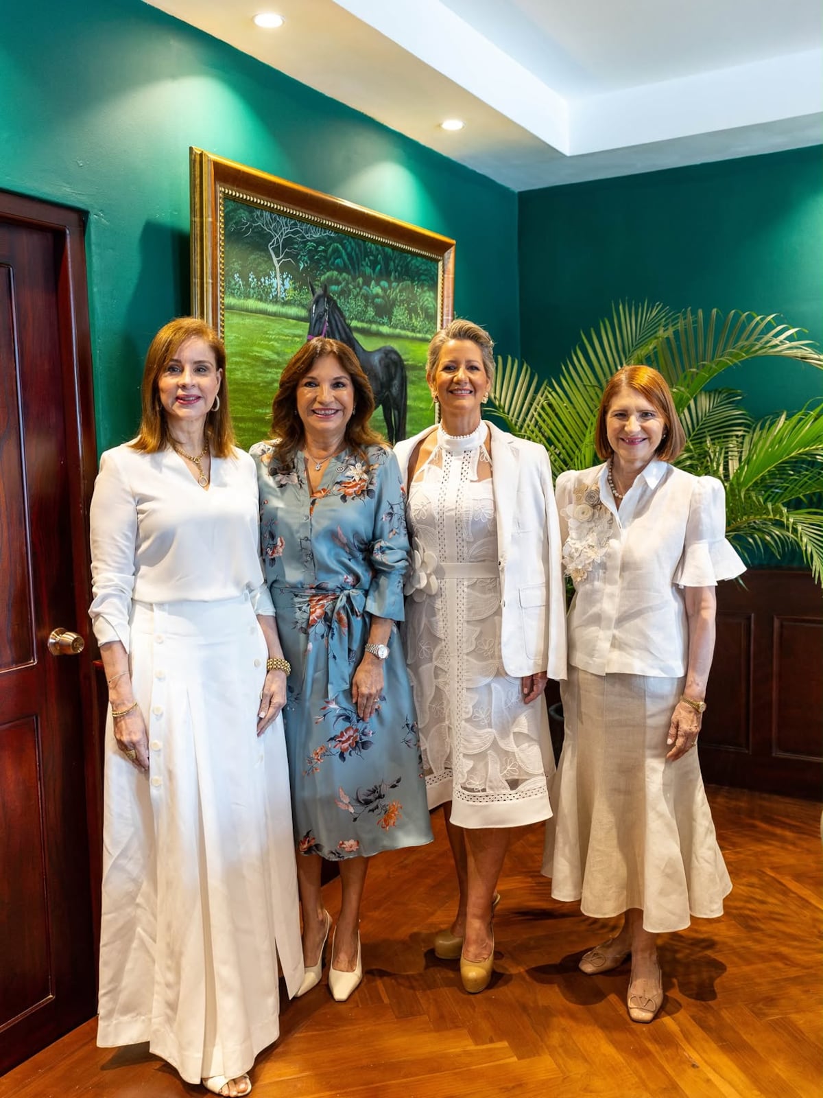 Encuentro de ex primeras damas: Maricel de Mulino se reúne con Yazmín, Lorena y Marta