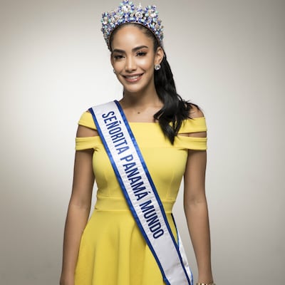 Solaris Barba, Señorita Panamá Mundo, estrena nueva corona