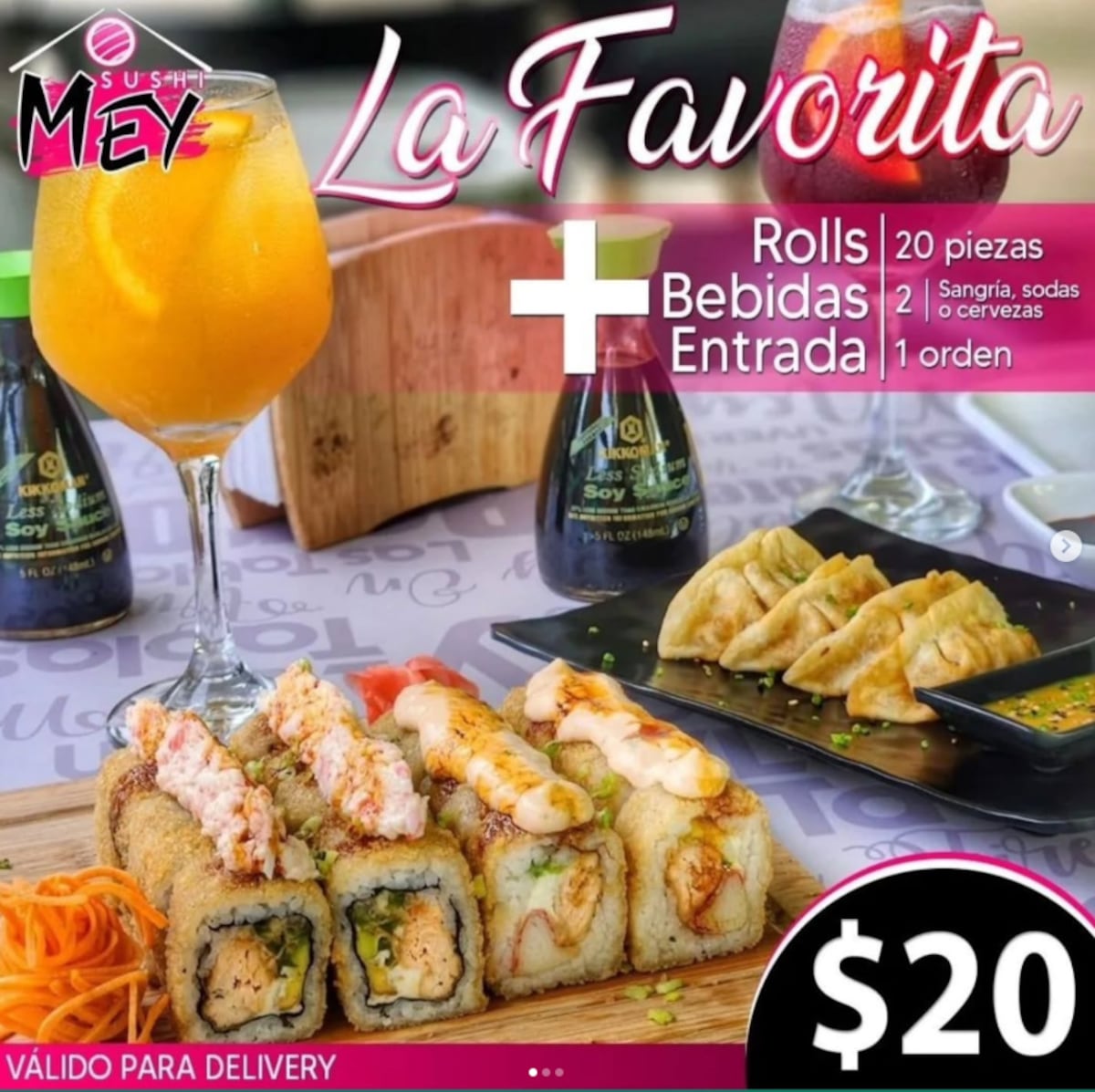 7 promociones para comer sushi en ciudad de Panamá