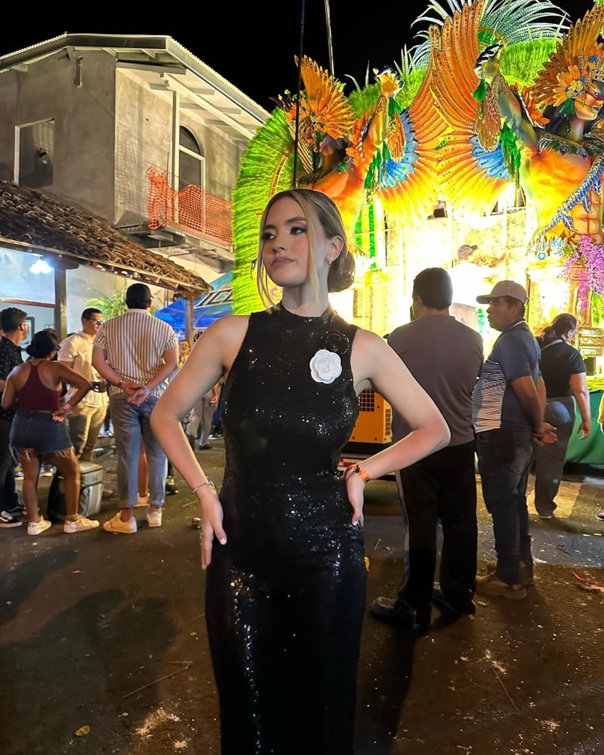 La hija del doctor Gustavo Carrizo, del programa Jelou, es la nueva reina de Calle Arriba de Las Tablas 2026