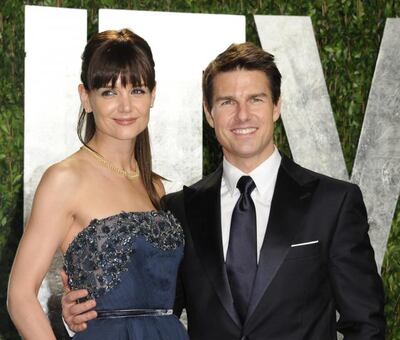Katie Holmes niega que su hija haya recibido un fideicomiso de Tom Cruise