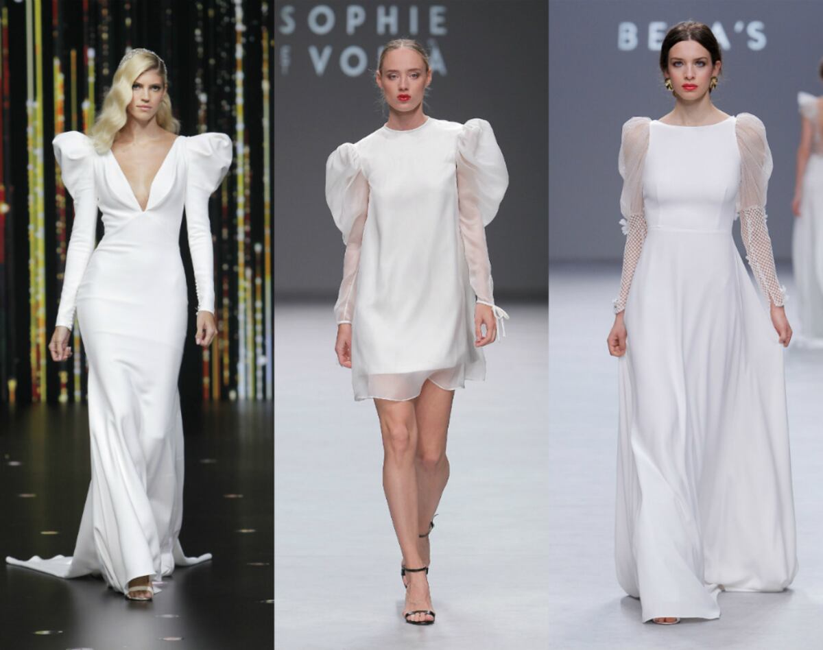 Ocho tendencias en trajes para la novia