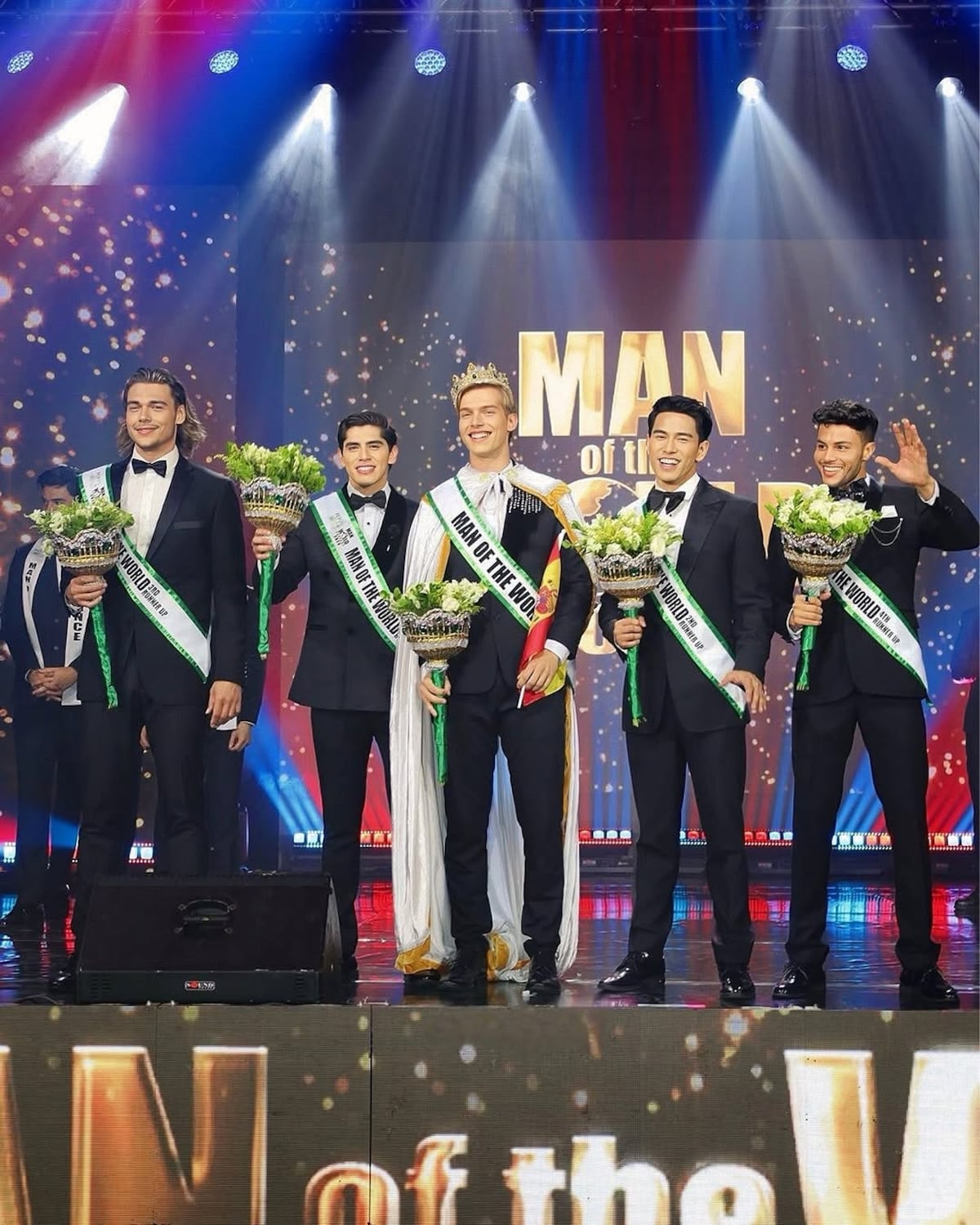 El panameño Sworman Scott Delgado entre los cuatro más guapos del certamen global Man of the World 2025