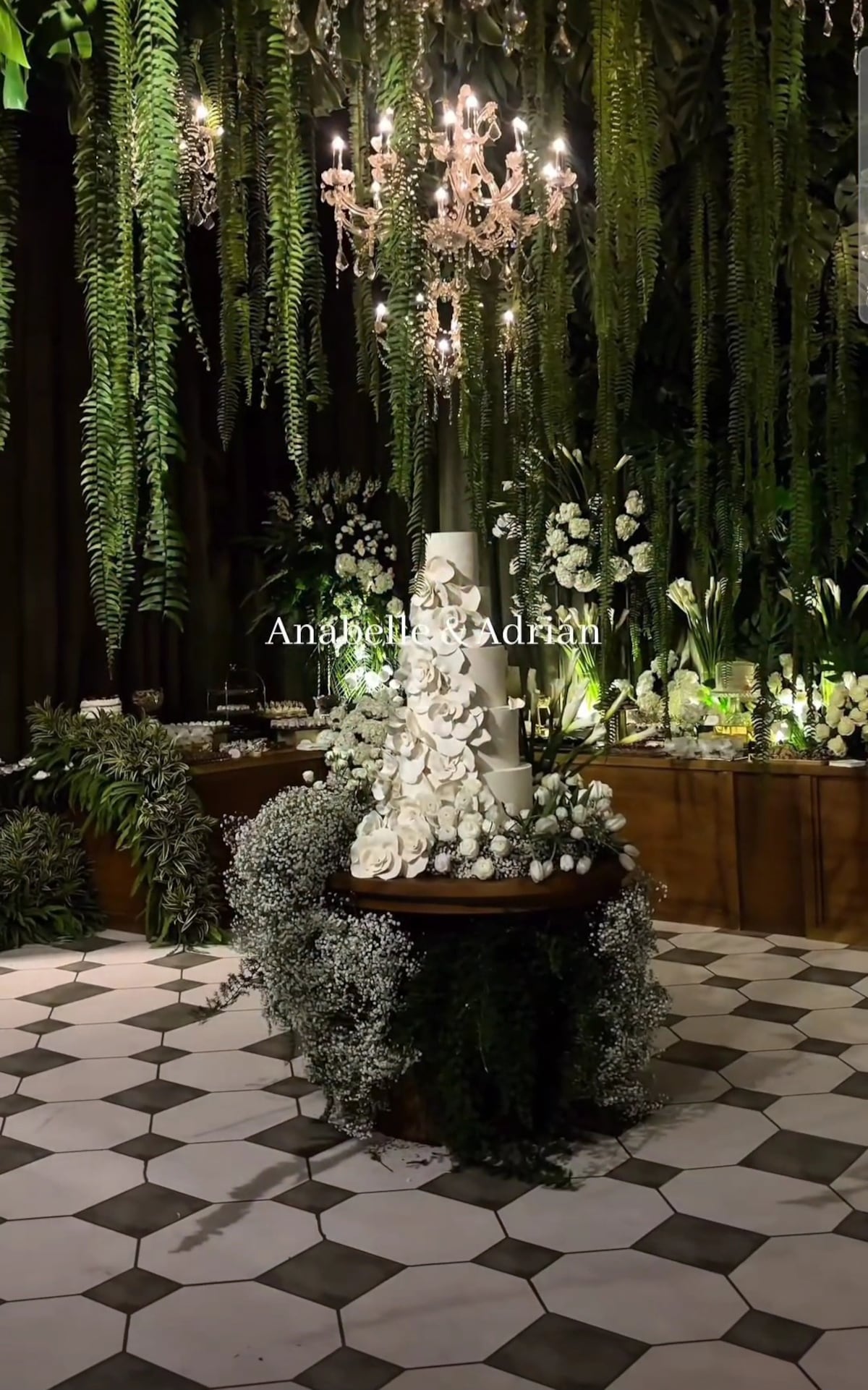 Adrián Varela, hijo del expresidente Juan Carlos Varela, se casa por la iglesia con Anabelle Laffitte