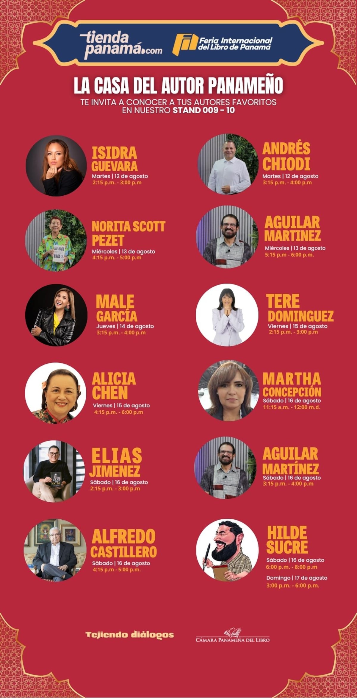 Tienda Panamá reunirá a autores nacionales en su estand en la Feria Internacional del Libro 2025