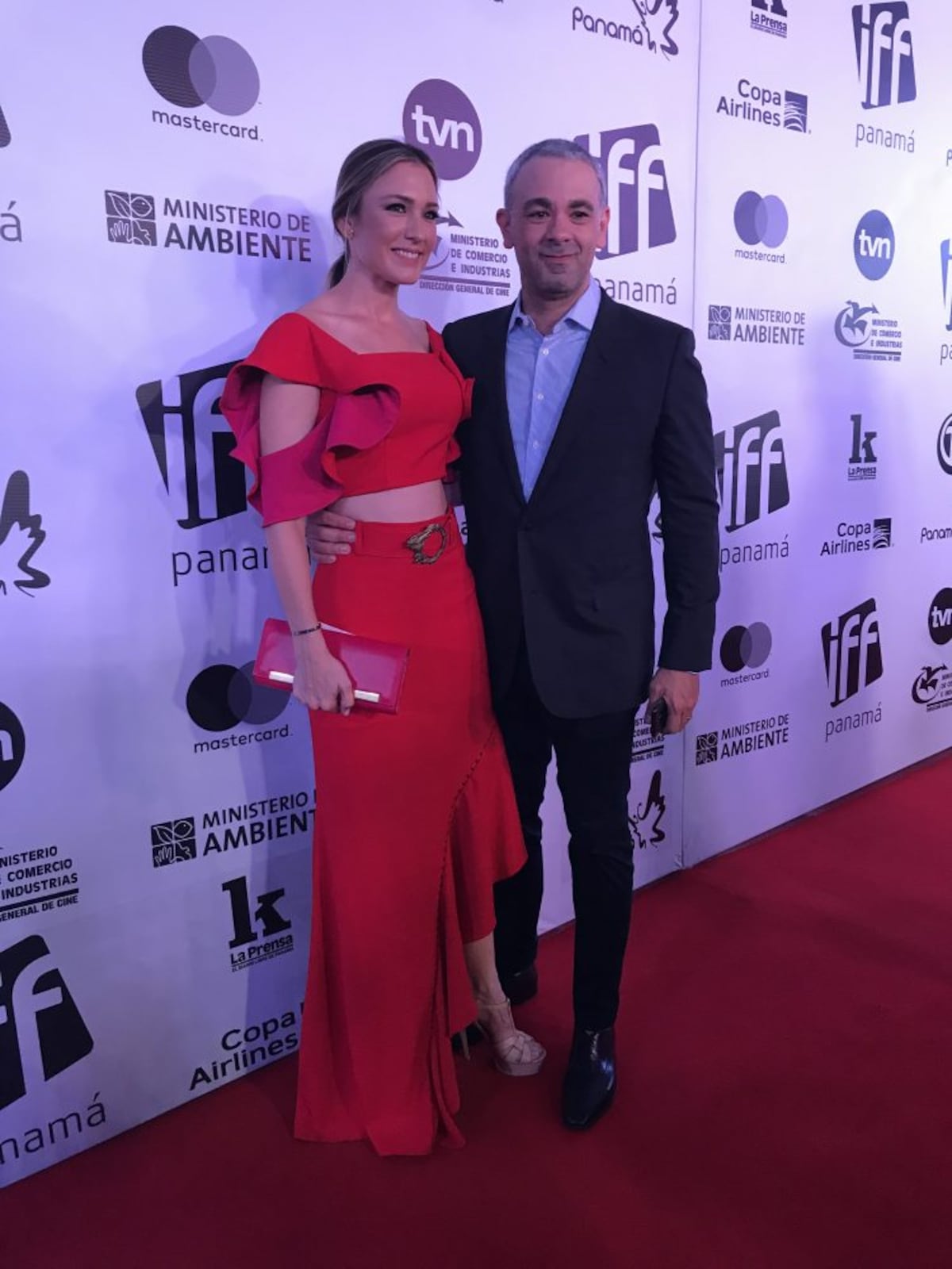 La alfombra roja de inauguración del IFF Panamá