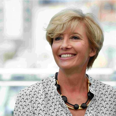 Emma Thompson: ‘No se trata de ser como los hombres, se trata de llevar lo femenino al mundo y reequilibrarlo’