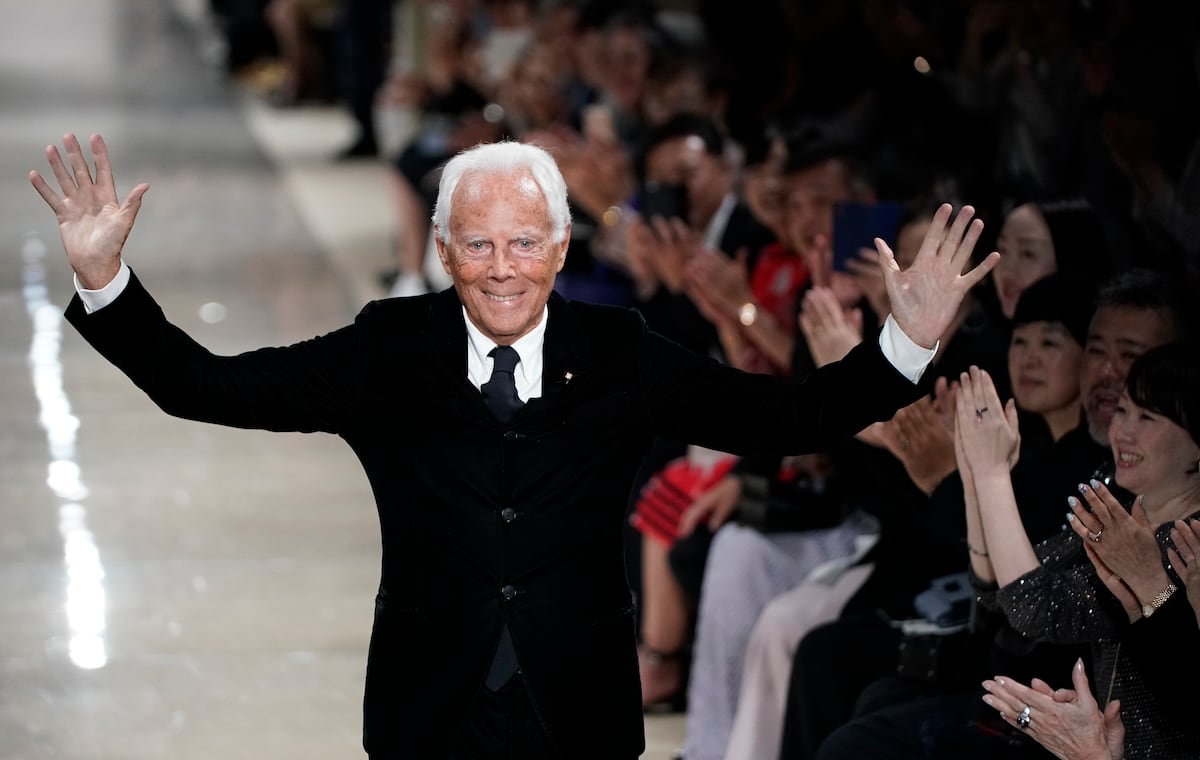 De estudiante de Medicina a ‘rey’ de la moda italiana, 10 datos que no sabías de Giorgio Armani