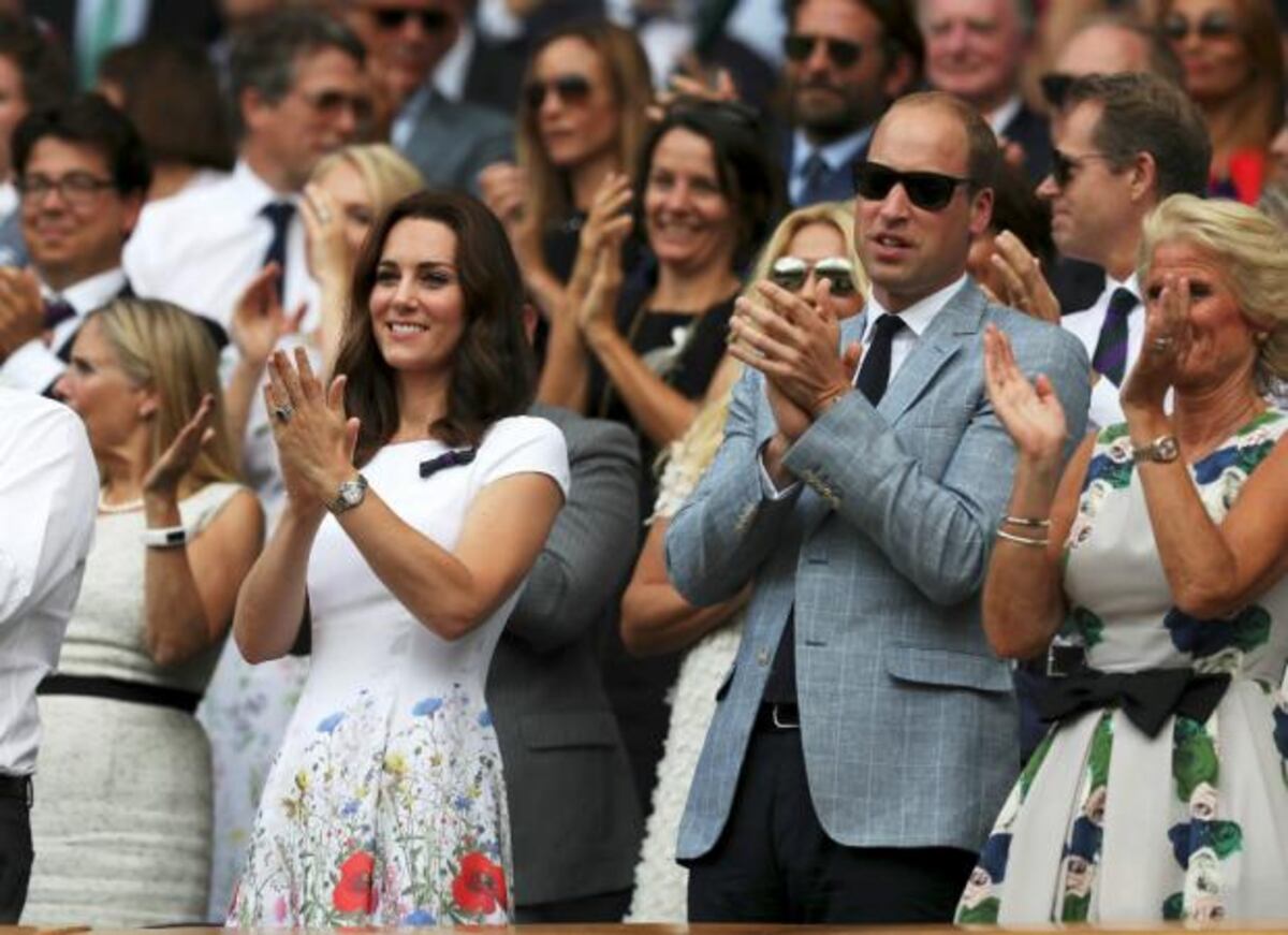 Celebridades en el Campeonato de Wimbledon