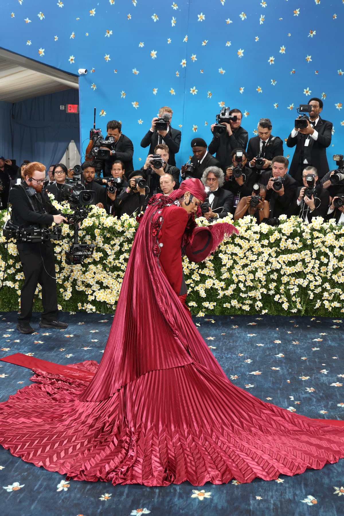Teyana Taylor y su atuendo por la diseñadora de Black Panther para la gala del Met