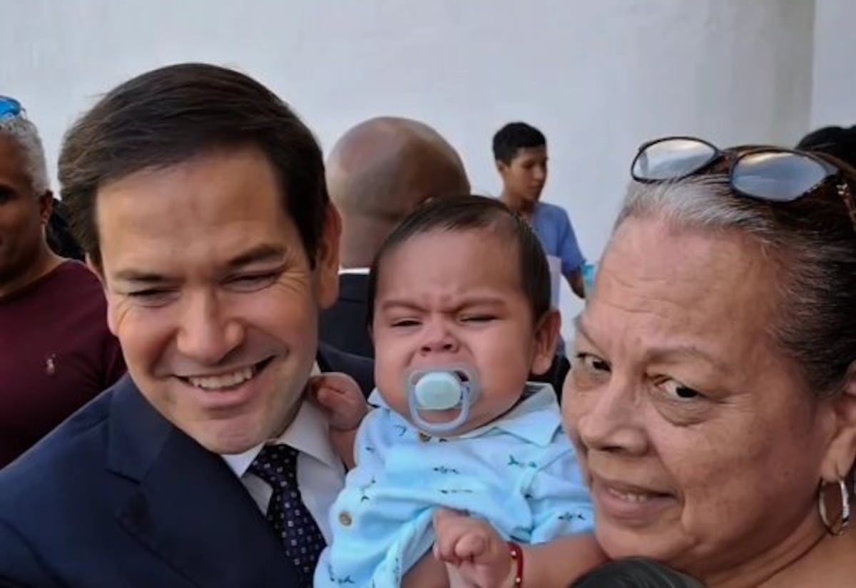 Esto fue lo que le dijo una señora panameña al encontrarse a Marco Rubio en el Casco Antiguo