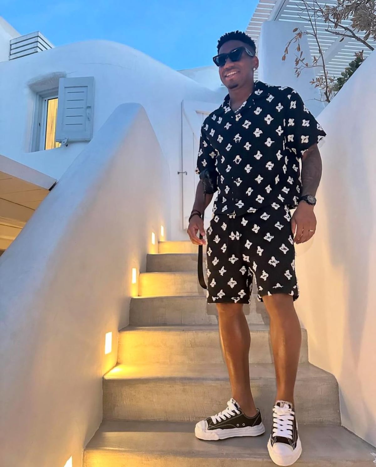 6 looks del futbolista César Blackman, el primer panameño en la Champions League