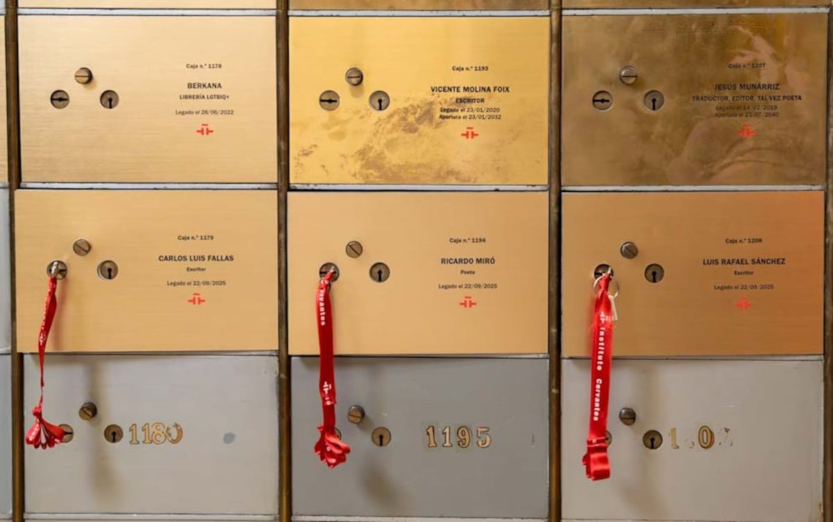 El legado de Ricardo Miró ya tiene un lugar en la Caja de Letras del Instituto Cervantes en Madrid 