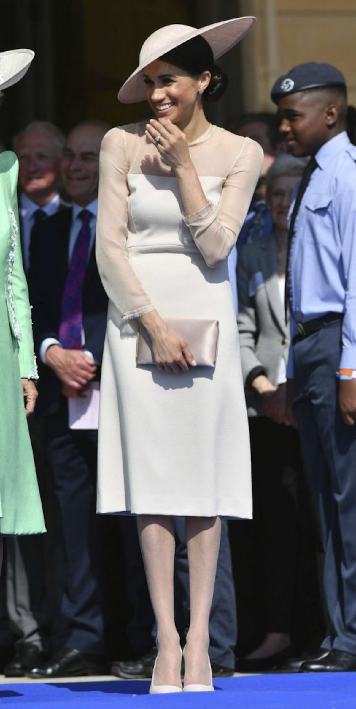 La primera aparición oficial de Harry y Meghan como esposos