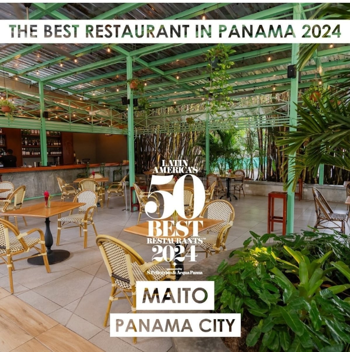 Maito, el mejor restaurante de Panamá, según The Latin America’s 50 Best Restaurants
