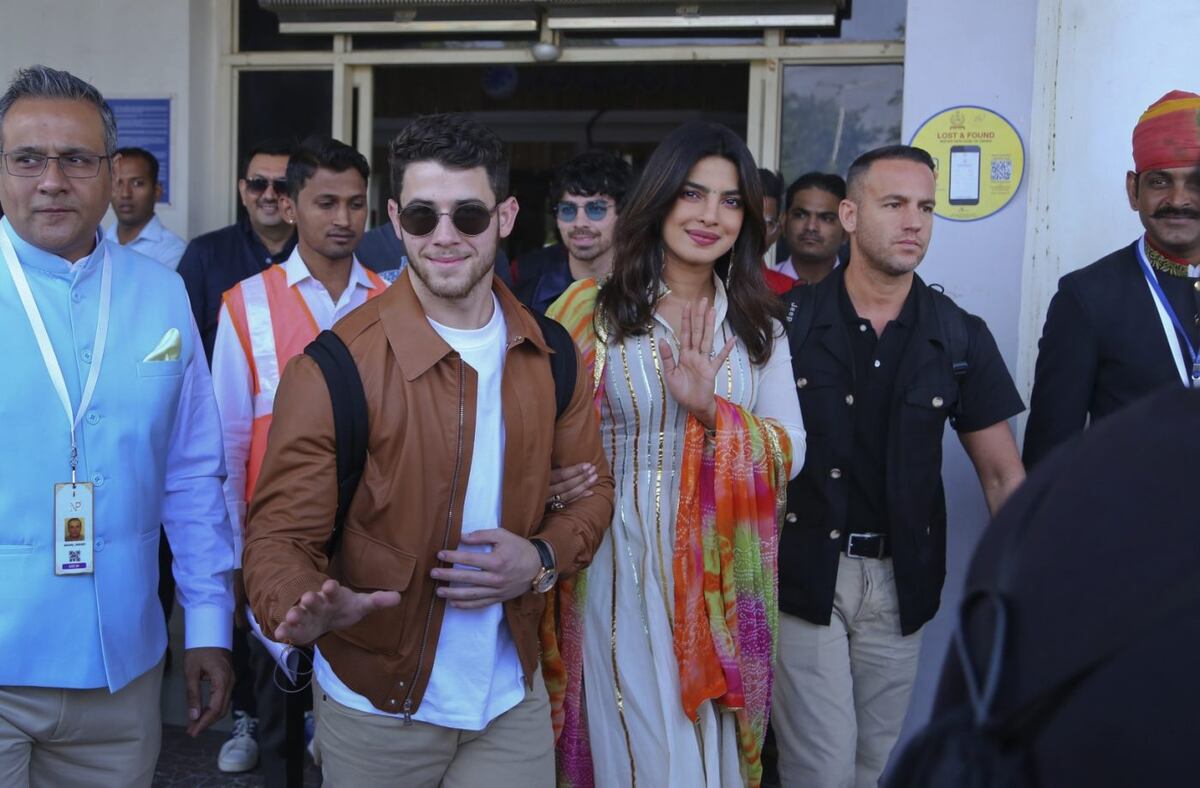 Las fotos de la gran boda de Priyanka Chopra y Nick Jonas