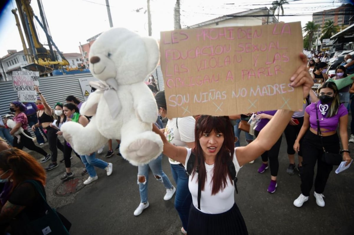 #8M en Panamá, una marcha por las mujeres y sus derechos