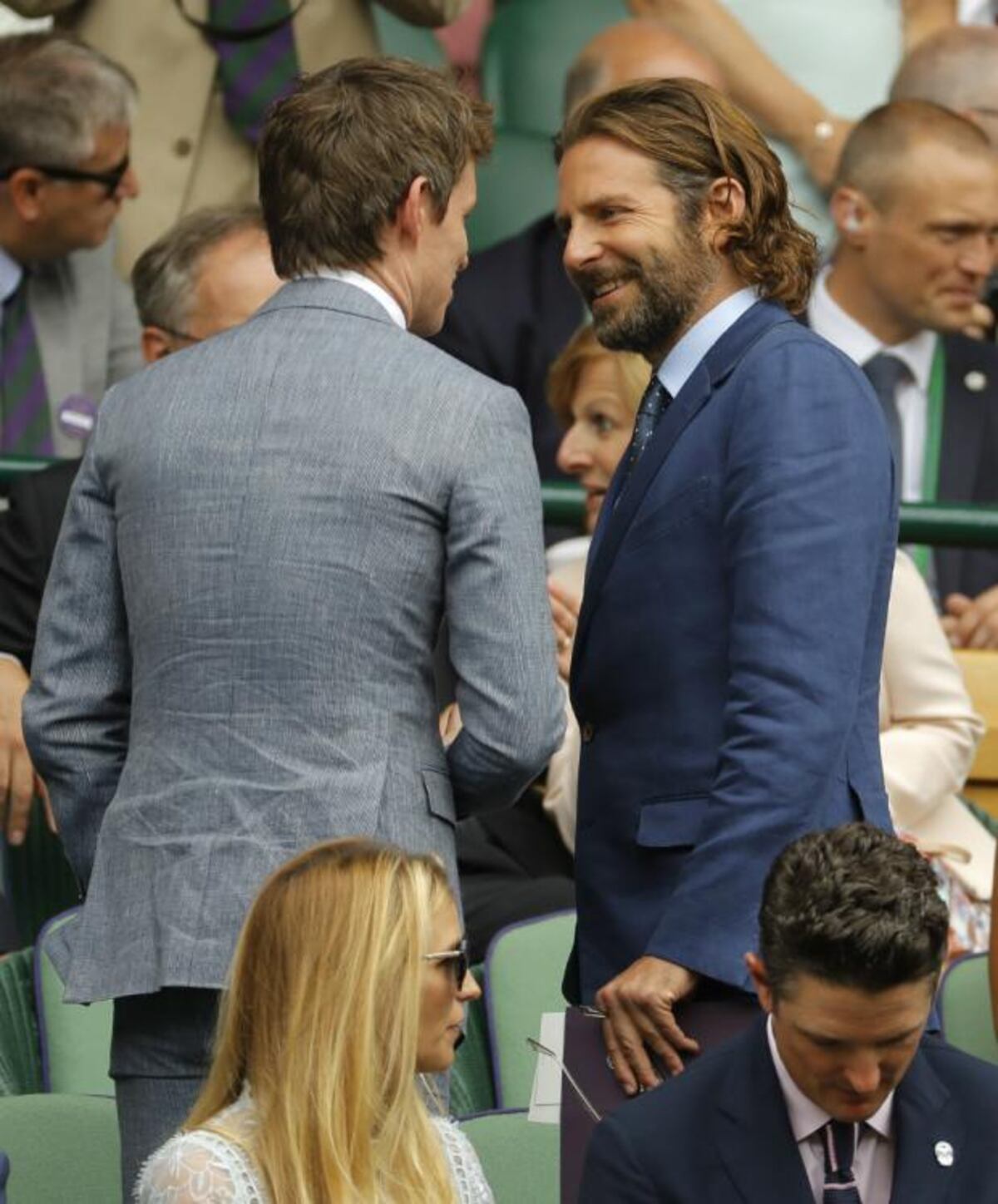 Celebridades en el Campeonato de Wimbledon