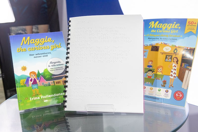 ‘Margarita, la niña curiosa’, el primer libro infantil bilingüe de un autor panameño transcrito al braille