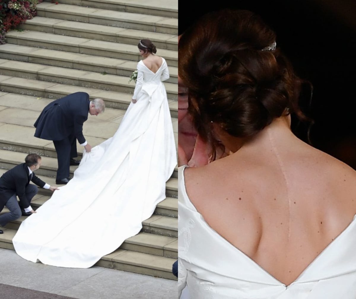 En una boda repleta de celebridades, se casa la princesa Eugenie, nieta de la reina Isabel II