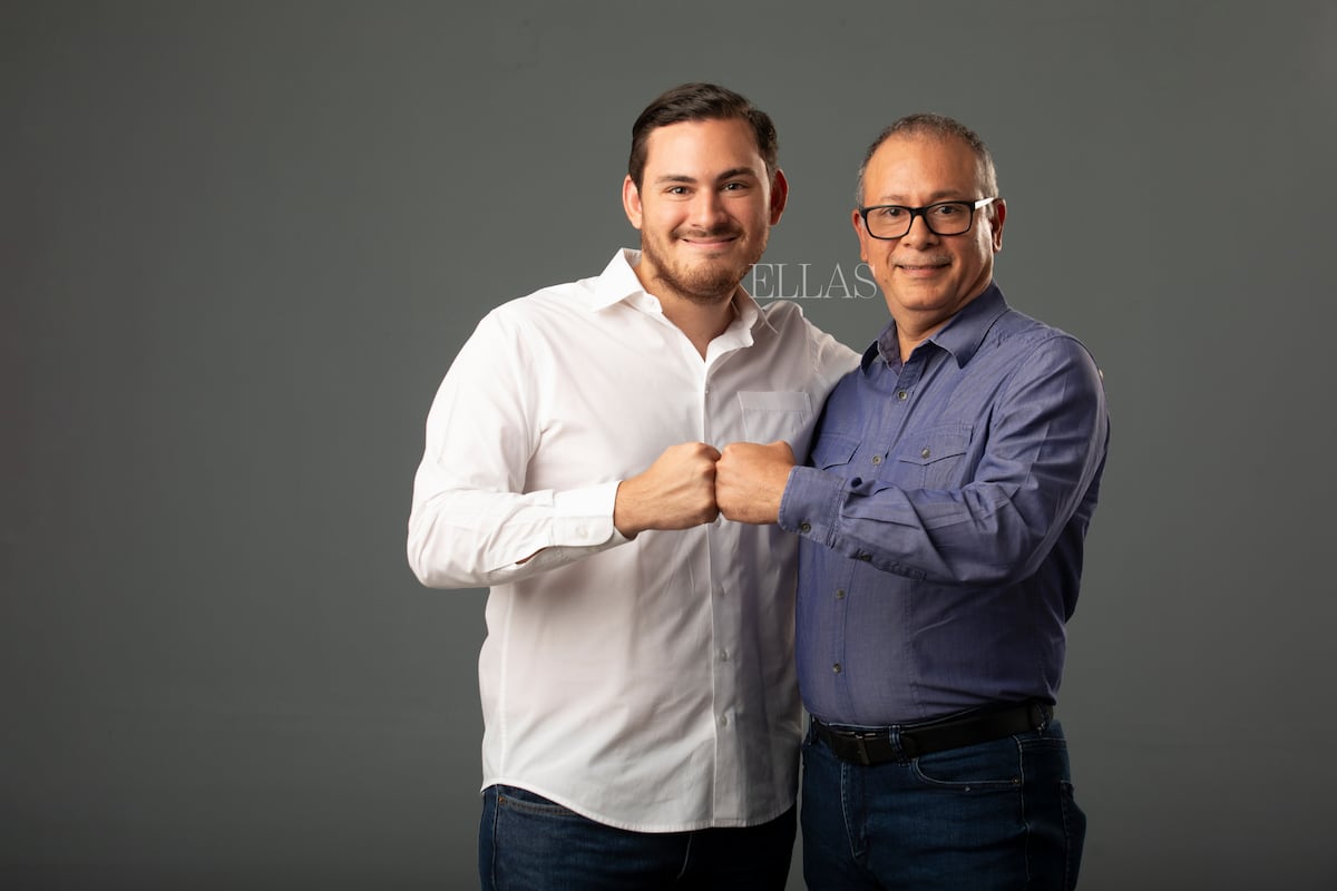 15 fotos de Juan Diego Vásquez y su papá Jorge en su primera entrevista juntos