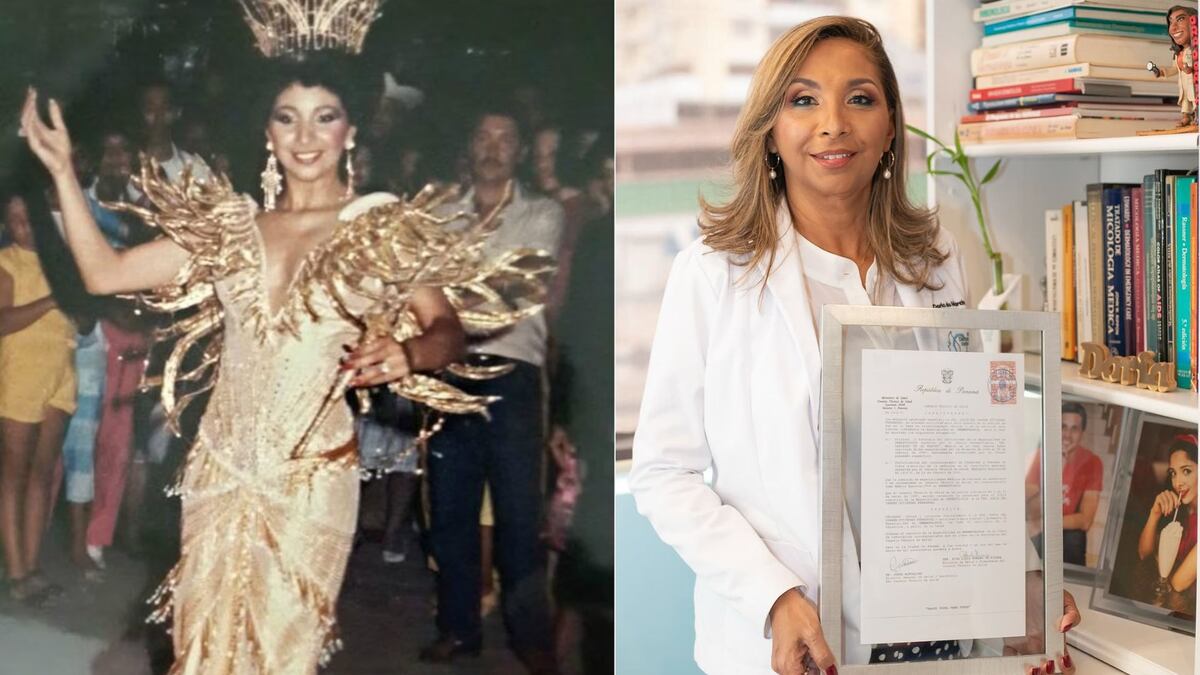 La doctora Doria de Marchena y su reinado en un carnaval tableño hace 39 años