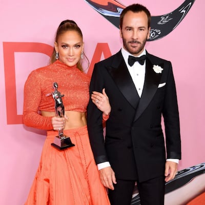 Jennifer López y otros ganadores de los premios CFDA