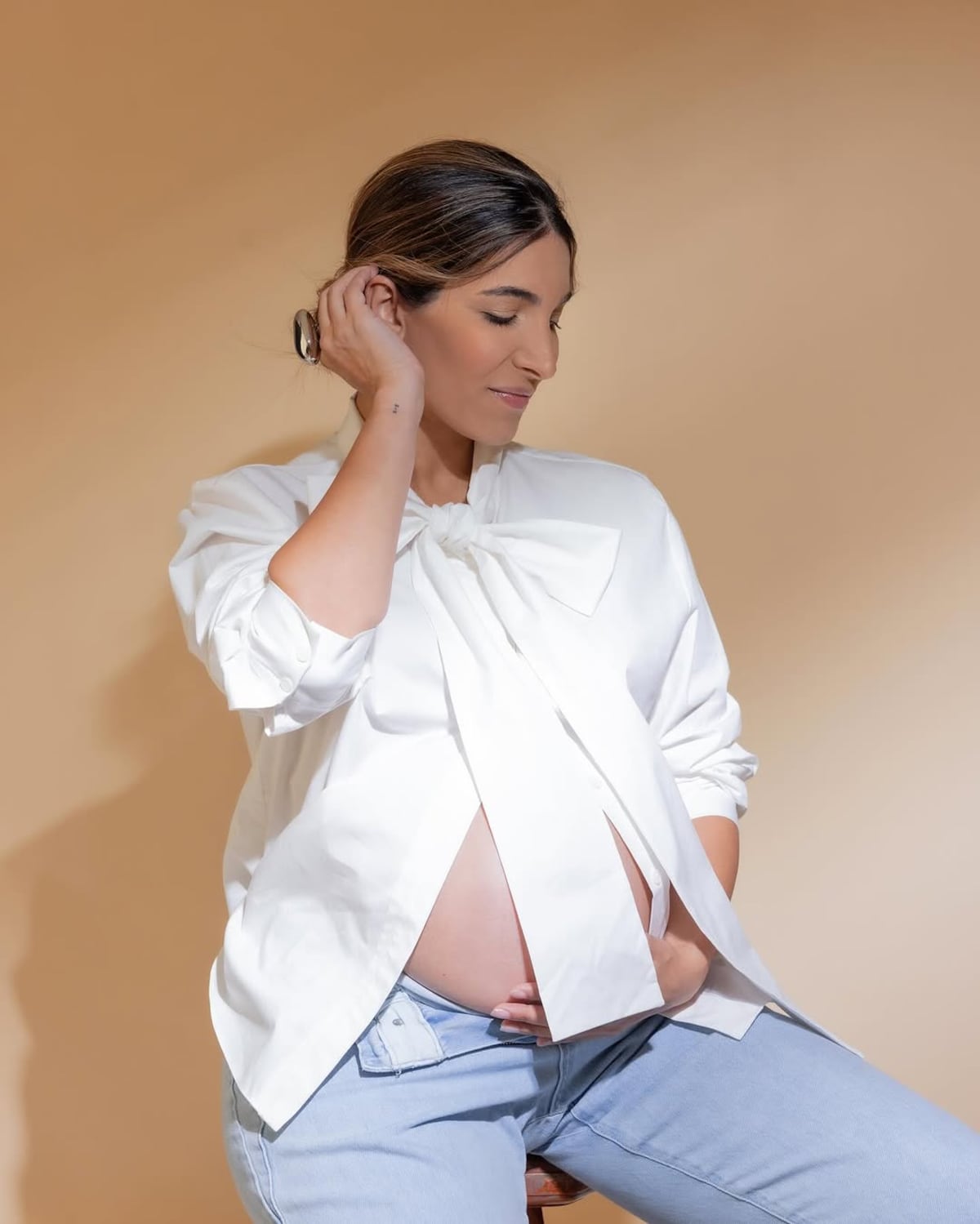 Monique y Alexandra, las hijas mellizas del presidente José Raúl Mulino, están en la dulce espera