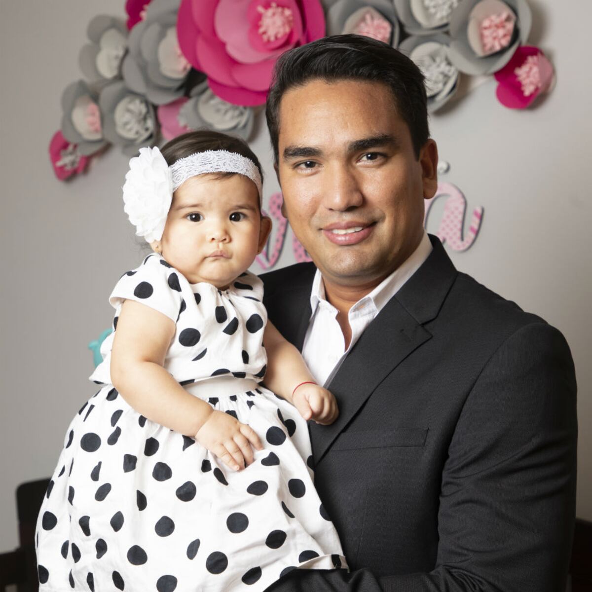 Santos Cano, papá por primera vez