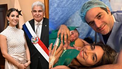 Monique Mulino, la otra melliza del presidente José Raúl Mulino, da a luz a su tercer hijo