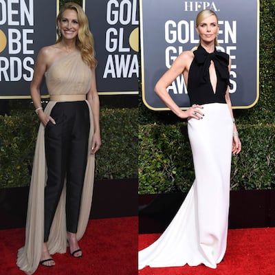 Las cinco mejor vestidas de los Globos de Oro 2019
