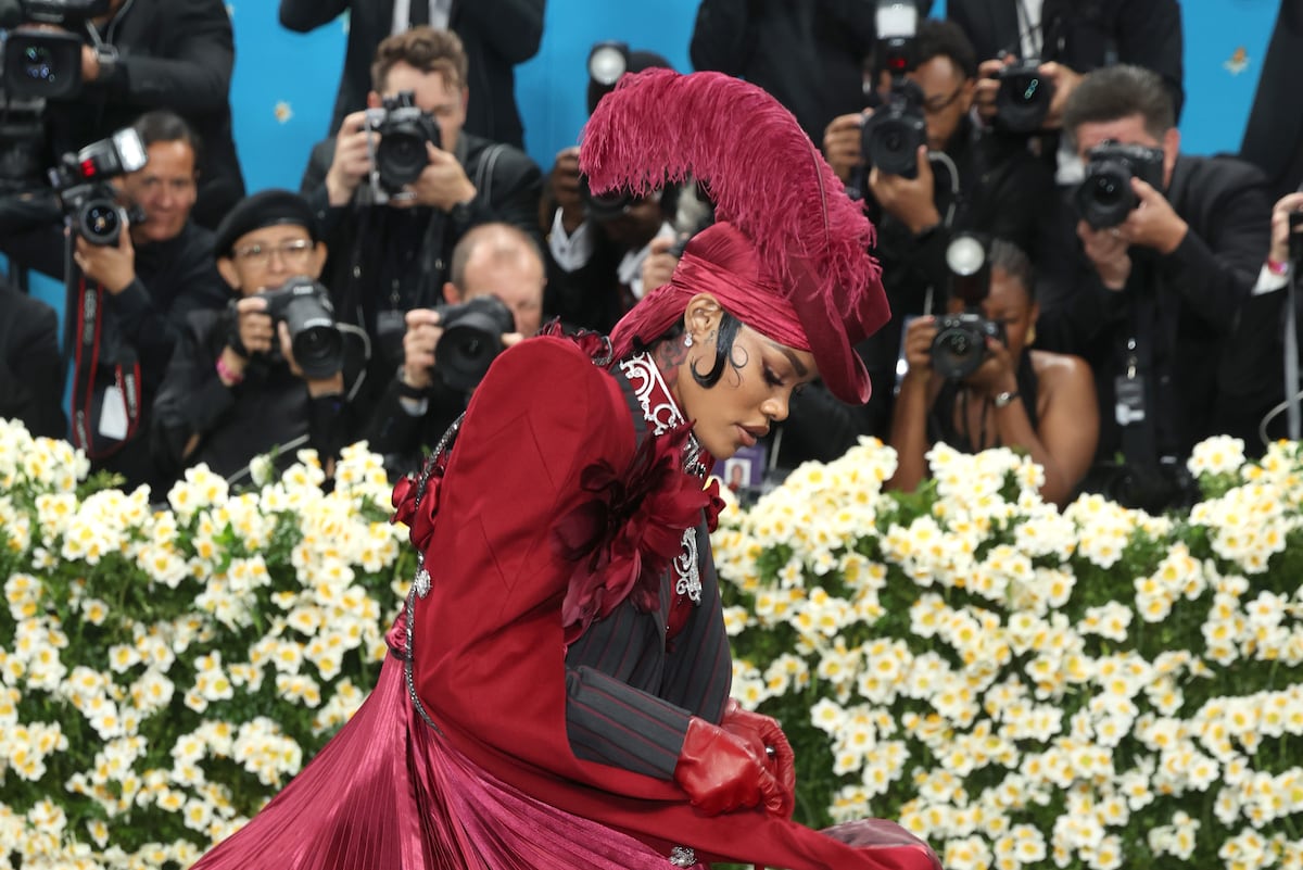 Teyana Taylor y su atuendo por la diseñadora de Black Panther para la gala del Met